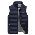 Gilet da Uomo Imbottito con Collo Alto