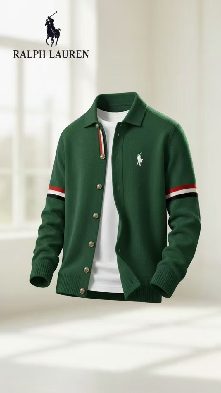 Men’s Collared Button Front Cardigan ✨