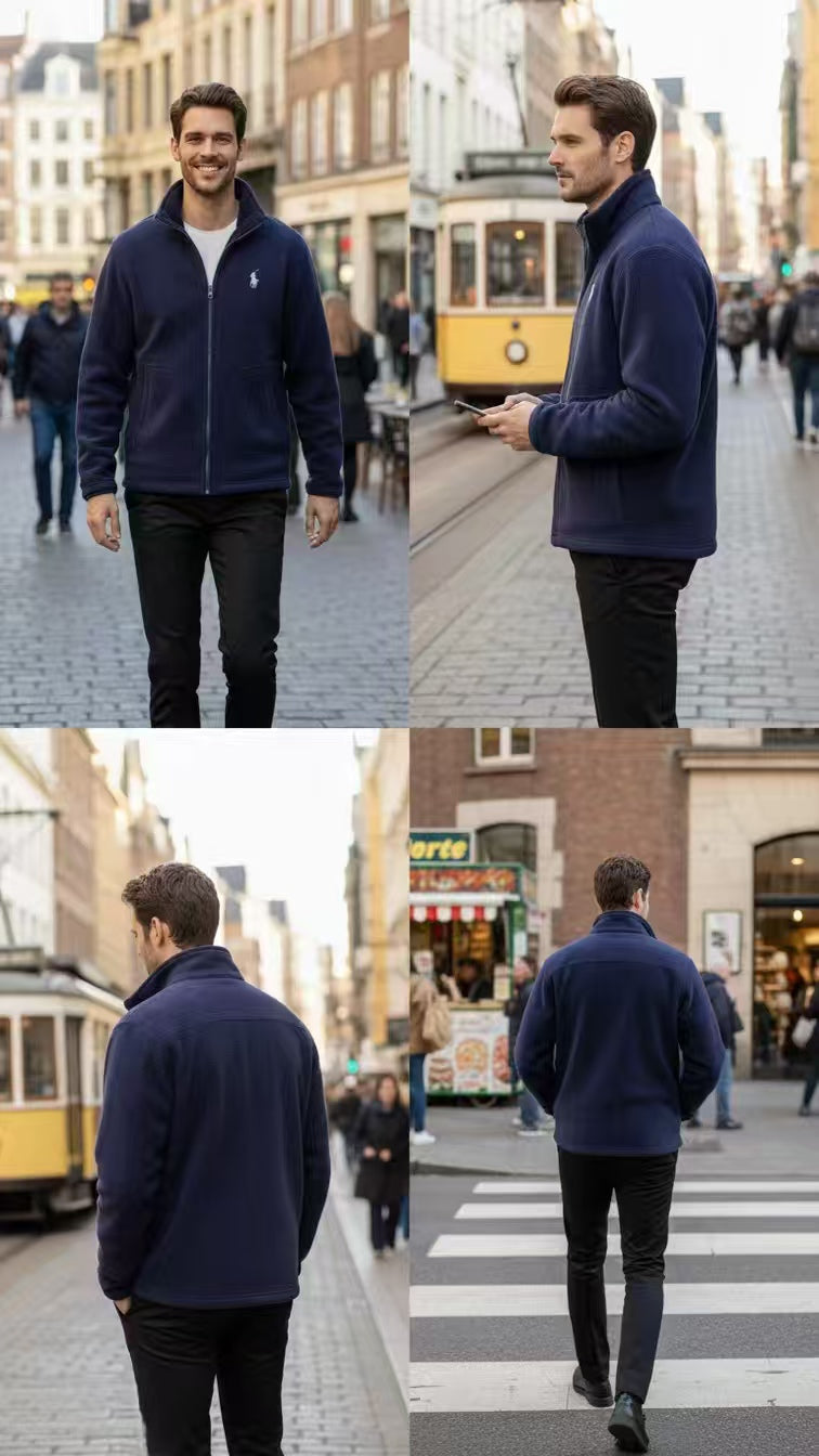 Men's fleece jacket🧥