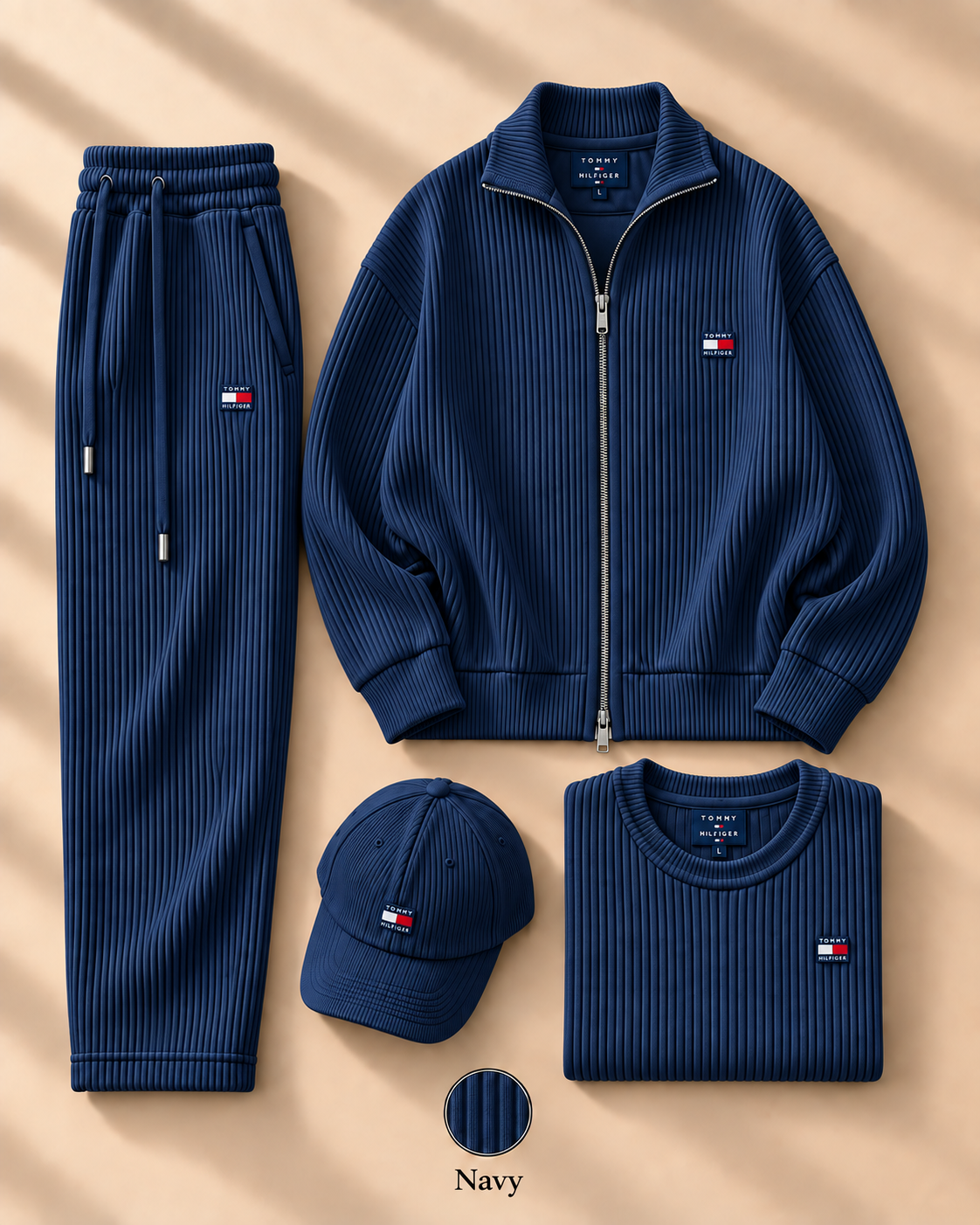 Men’s 4-Piece Polo & Jacket Set