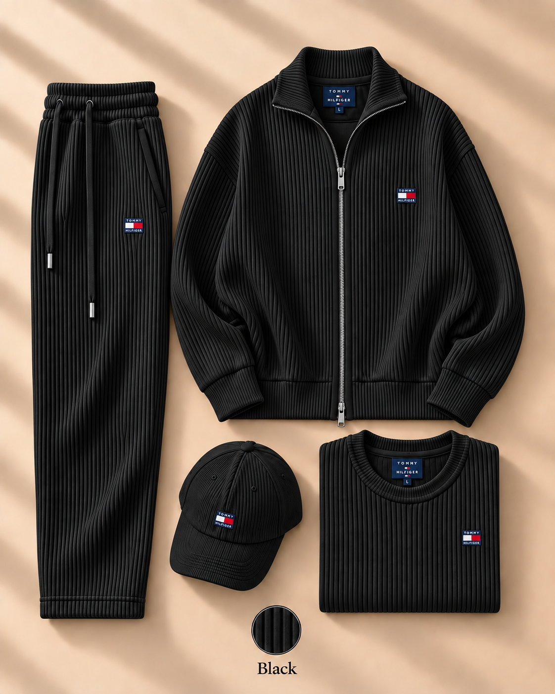 Men’s 4-Piece Polo & Jacket Set