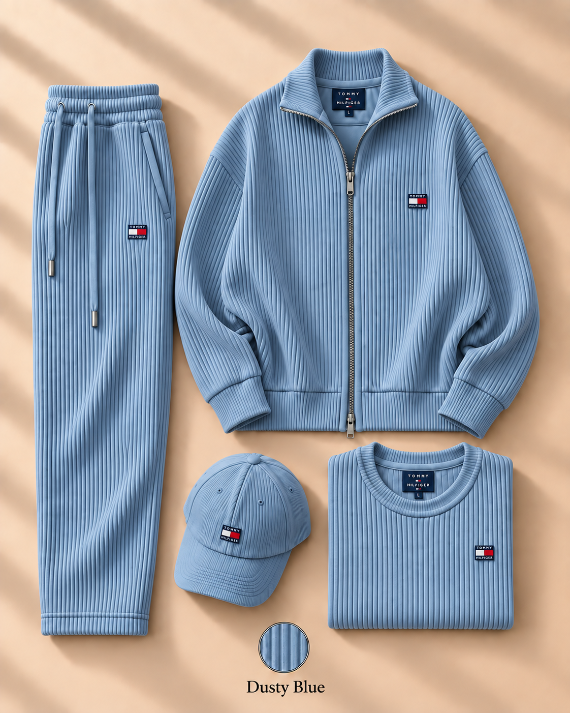 Men’s 4-Piece Polo & Jacket Set