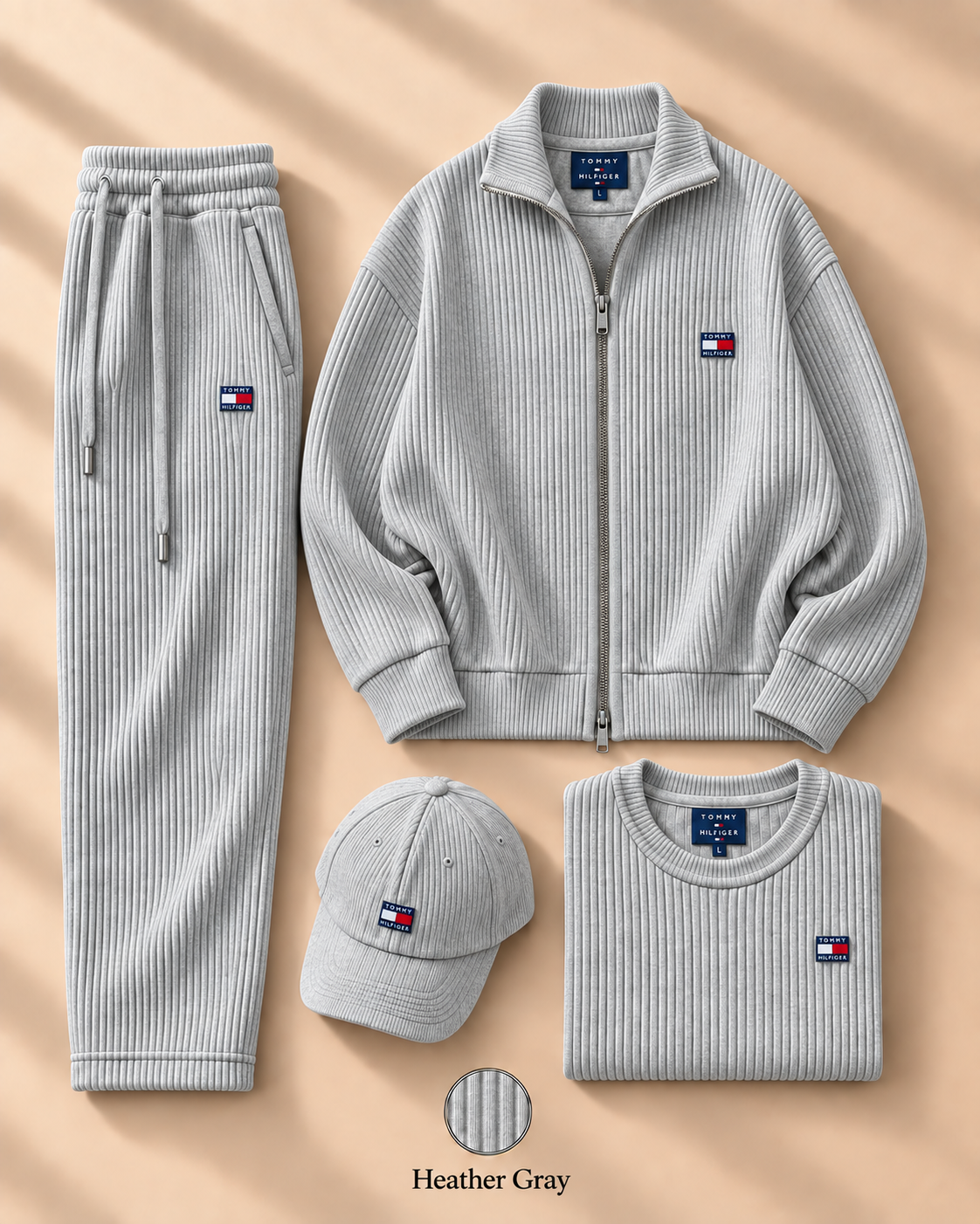Men’s 4-Piece Polo & Jacket Set