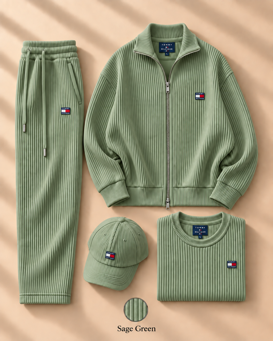 Men’s 4-Piece Polo & Jacket Set
