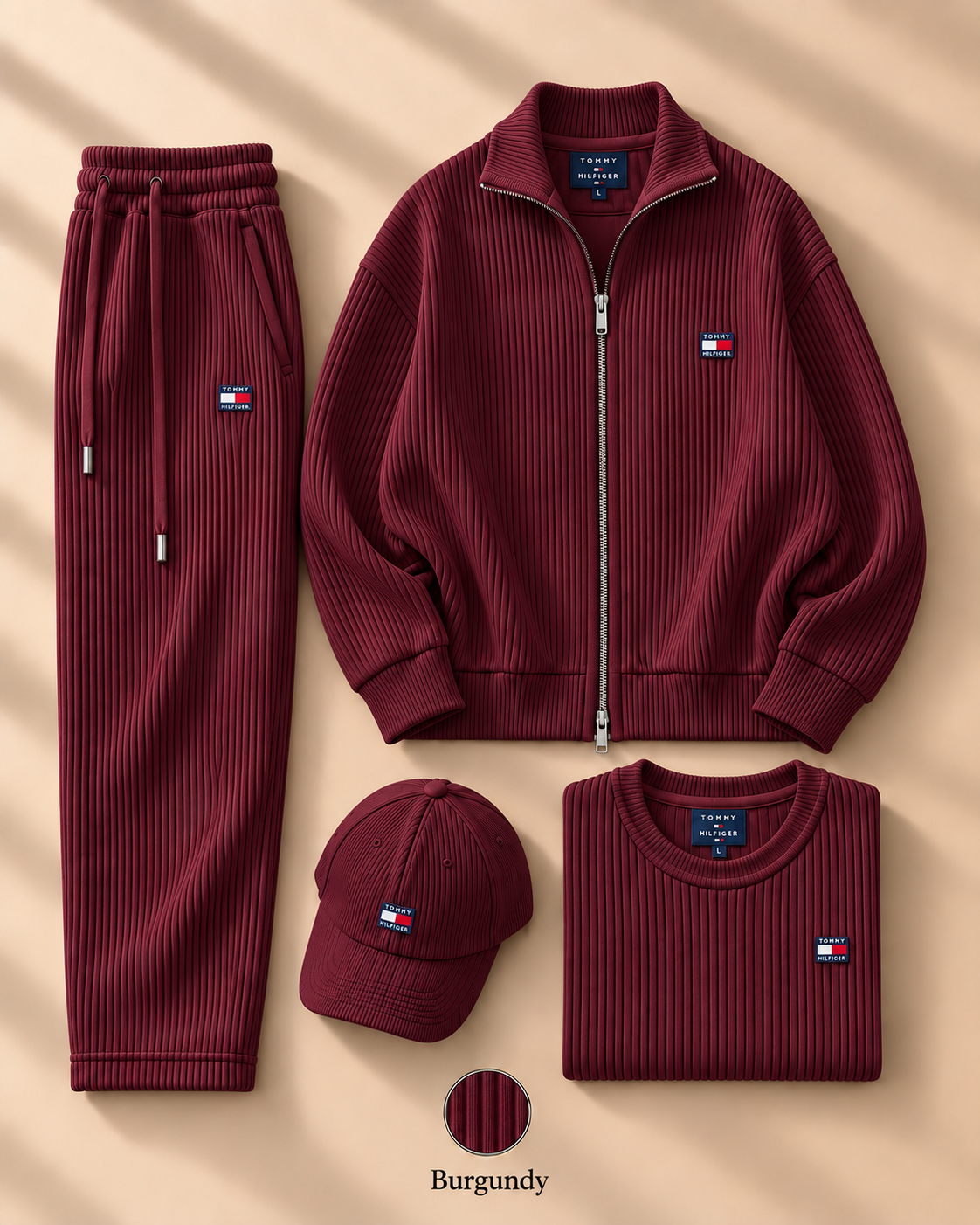Men’s 4-Piece Polo & Jacket Set