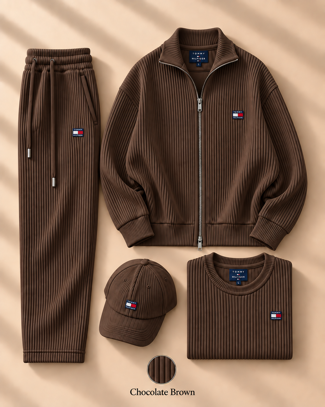 Men’s 4-Piece Polo & Jacket Set