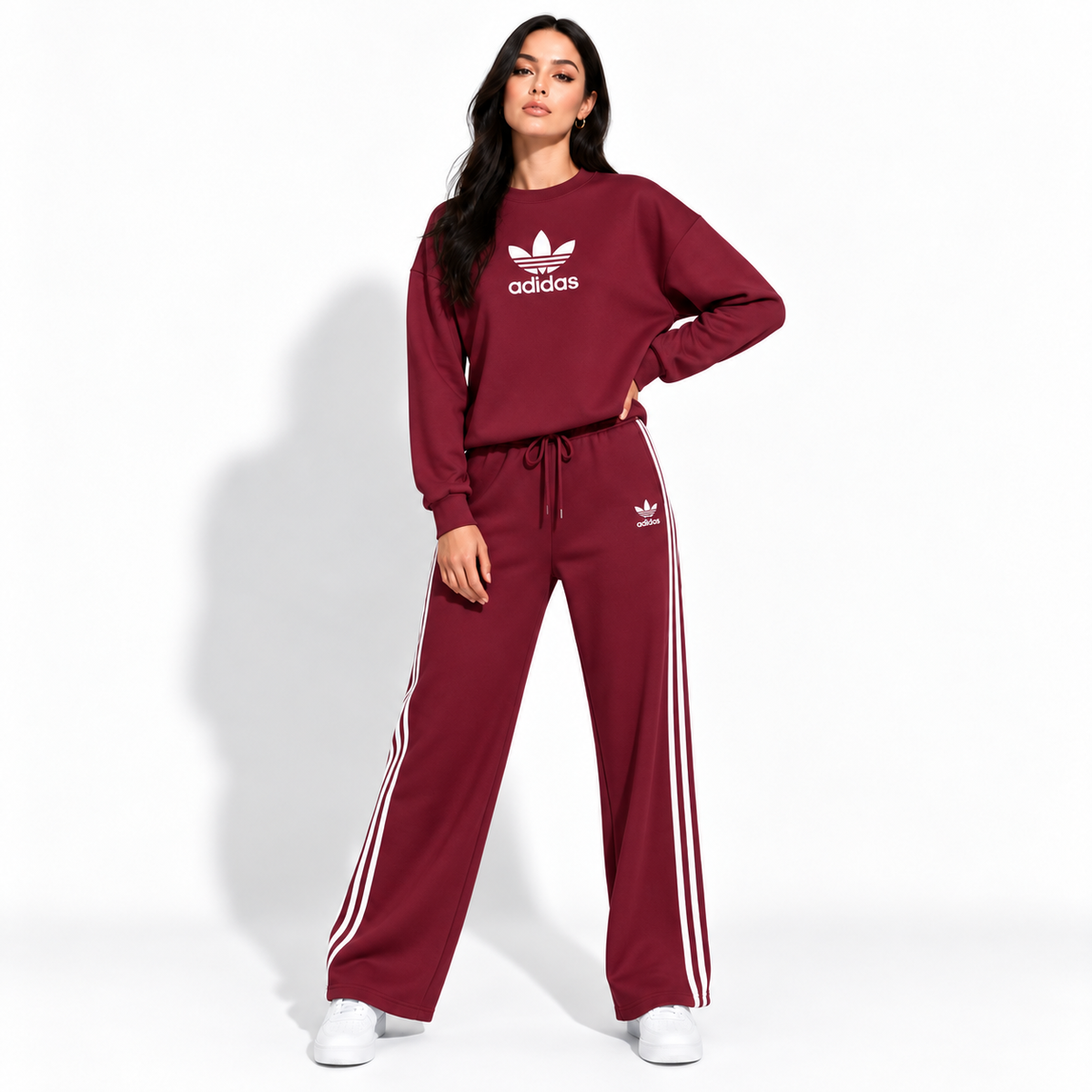 ✨ Women’s Hoodie & Wide‑Leg Pants Set