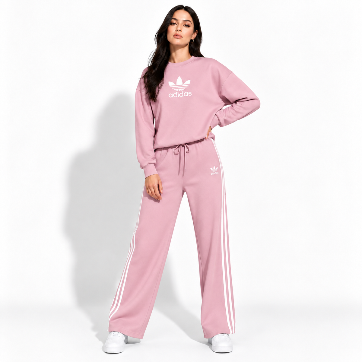 ✨ Women’s Hoodie & Wide‑Leg Pants Set
