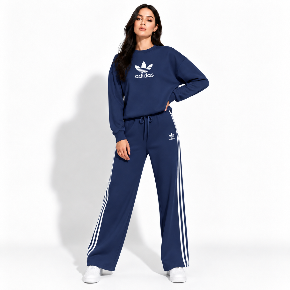 ✨ Women’s Hoodie & Wide‑Leg Pants Set