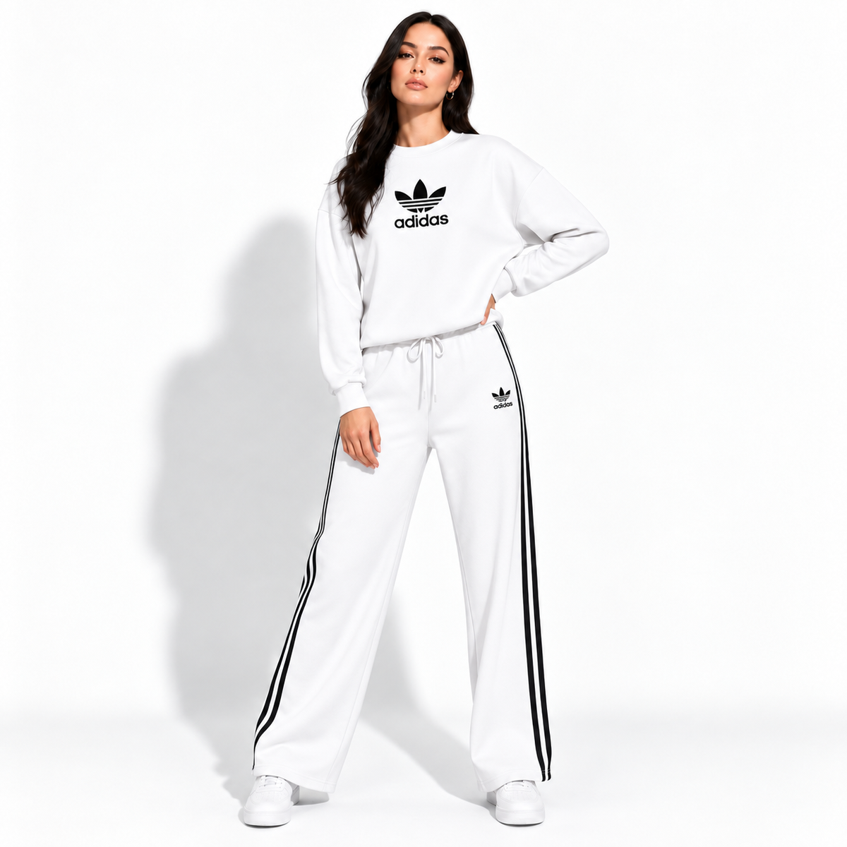 ✨ Women’s Hoodie & Wide‑Leg Pants Set