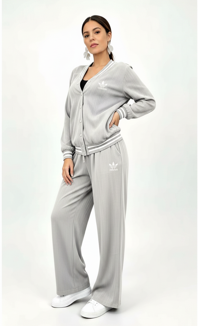 ✨Women Casual Zip‑Up 2‑Piece Tracksuit Set