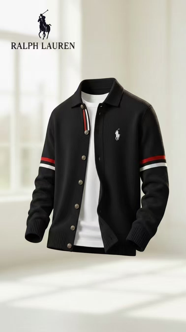 Men’s Collared Button Front Cardigan ✨
